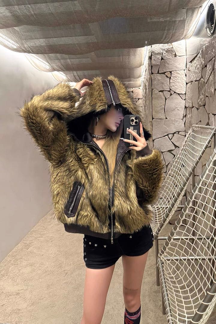 激レア！99CLUB N2B ファージャケットY2K XG ギャル - メルカリ