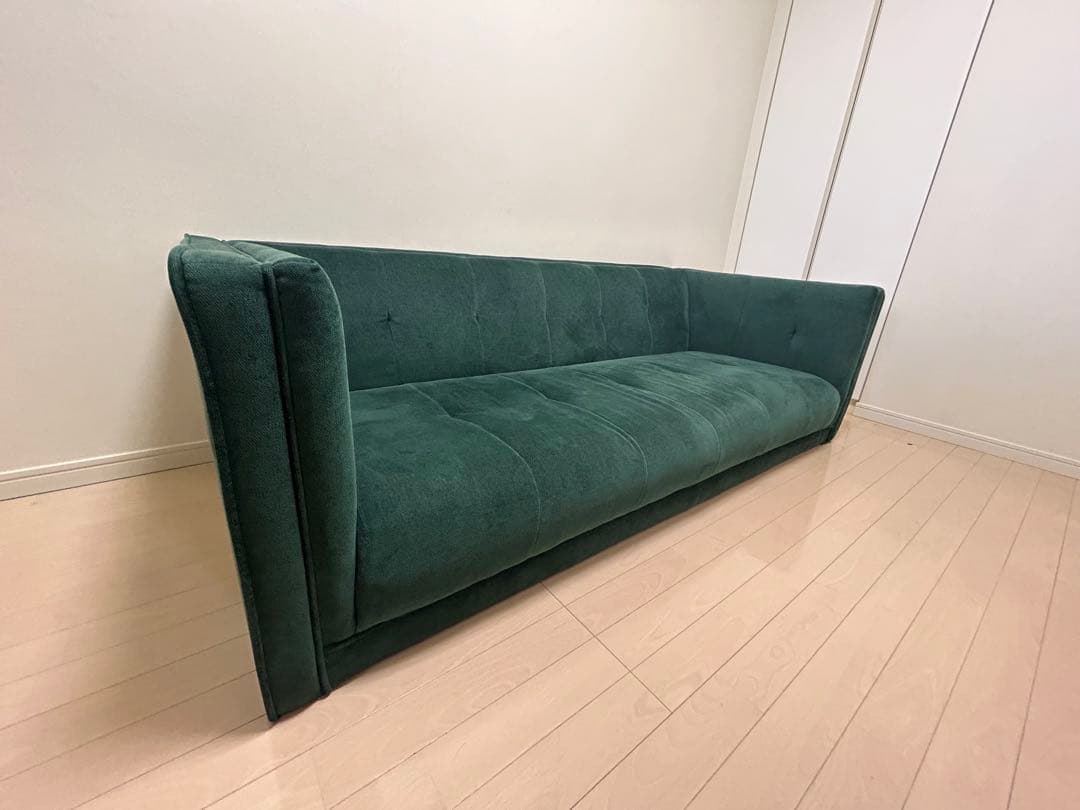 定価¥84,800 NOCE ソファLUXUR 3人掛け グリーン - メルカリ
