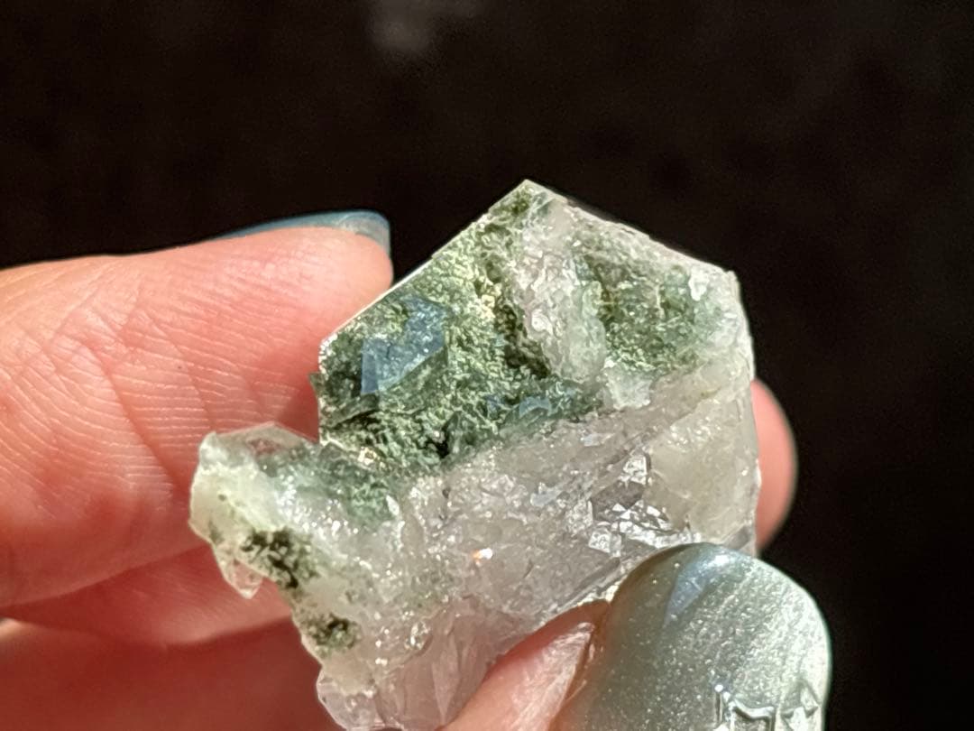 《超レア！ヒマラヤ水晶＊固定型水入り＆ルチル＆クローライト共生》