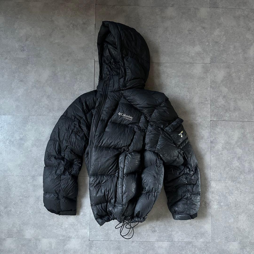 大人気⭐️】極暖columbia ダウンジャケット ブラックXL - メルカリ