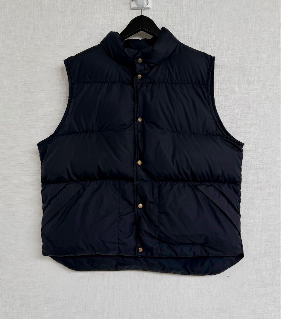 超超スペシャル 90s エルエルビーン ダウンベスト L ブラック 黒