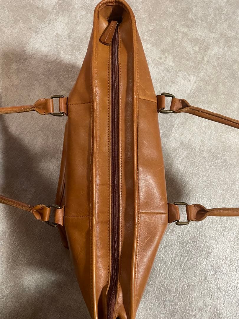 L.L.Bean ビンテージトート　レザーハンドル　レザートート　ラージ