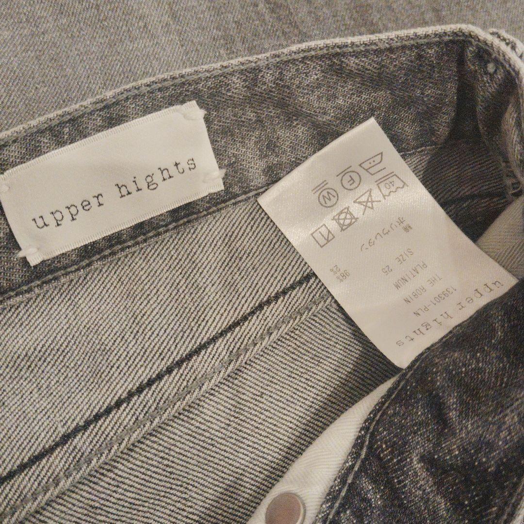 まめ様専用】upper hightsグレーデニム THE ROBINS 25