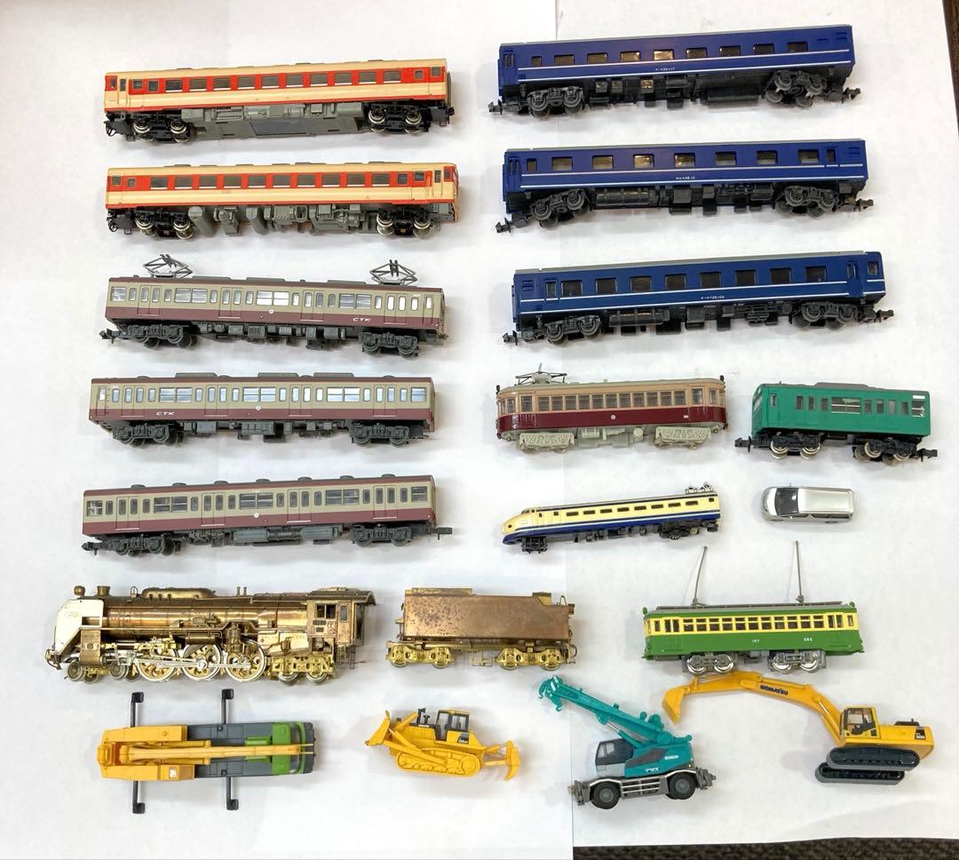 Nゲージ 車両セット売り　おまけ多数あり　ジオラマパーツ類 ⑧ グリーンマックス（GREENMAX） 鉄道模型 ジオラマ展示台 Nゲージ用