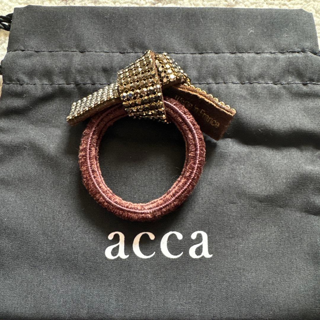 acca アッカ ドレスポニー 夏の陽射しに負けない！キラキラと輝くヘアゴム【ドレスポニー