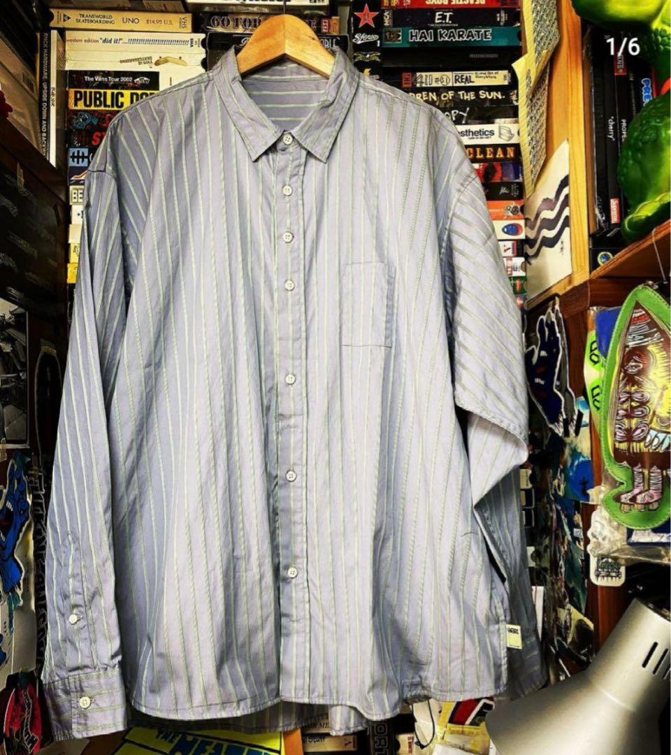 SSZ KANCHI SHIRTS BEAMS ストライプシャツ オーバーサイズ - メルカリ