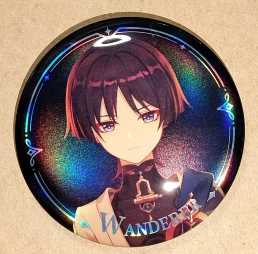 原神・公式】缶バッジ 放浪者（スカラマシュ） - メルカリ