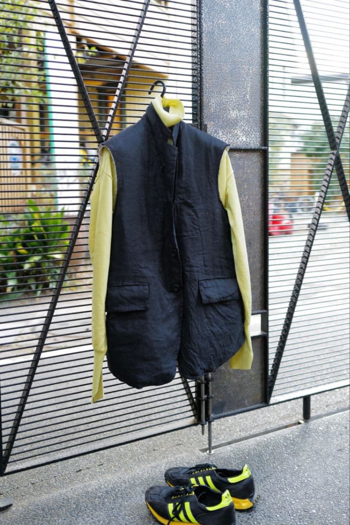 ensou. 柿乃葉別注 Ex Cut Off Sleeve Jacket F