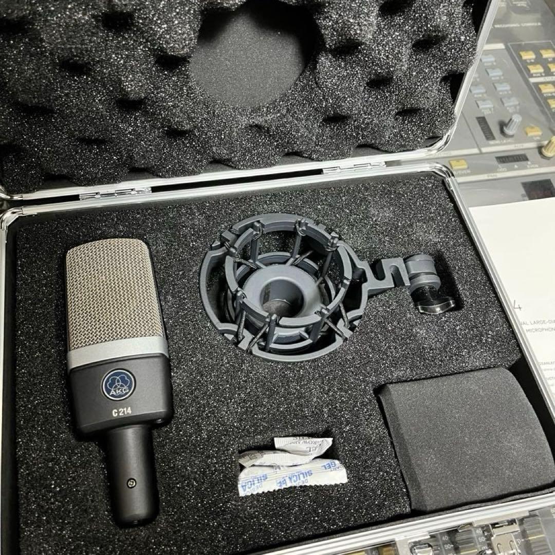 【美品】AKG C214 コンデンサーマイク Amazon | AKG C214 コンデンサーマイク 正規輸入品 | コンデンサ
