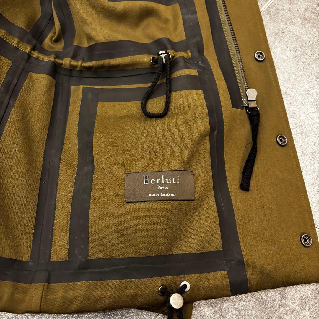 ベルルッティ フィールドジャケット アウター レザートリム 44 - メルカリ