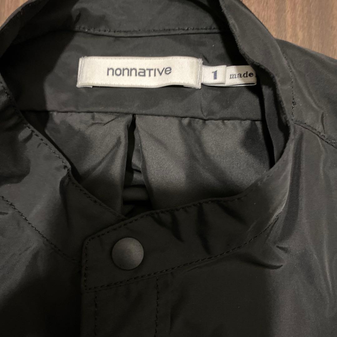 24時間以内発送】nonnative シャツジャケット sj4301 ブラック