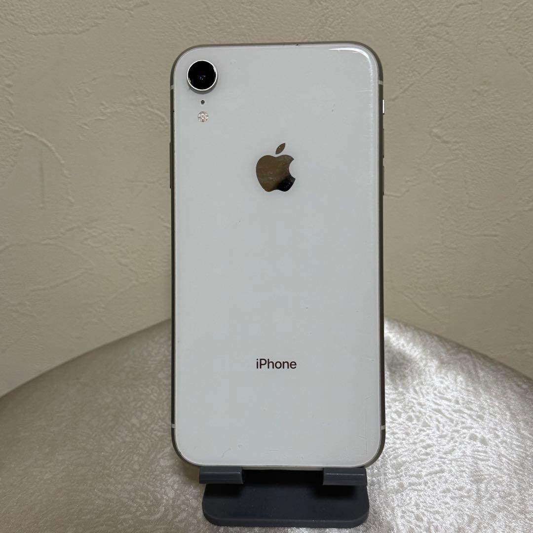 Apple iPhone XR ホワイト 本体 64GB SIMフリー iPhone XR 64GB SIMフリ― Aランク 中古 本体 スマホ スマートフォン