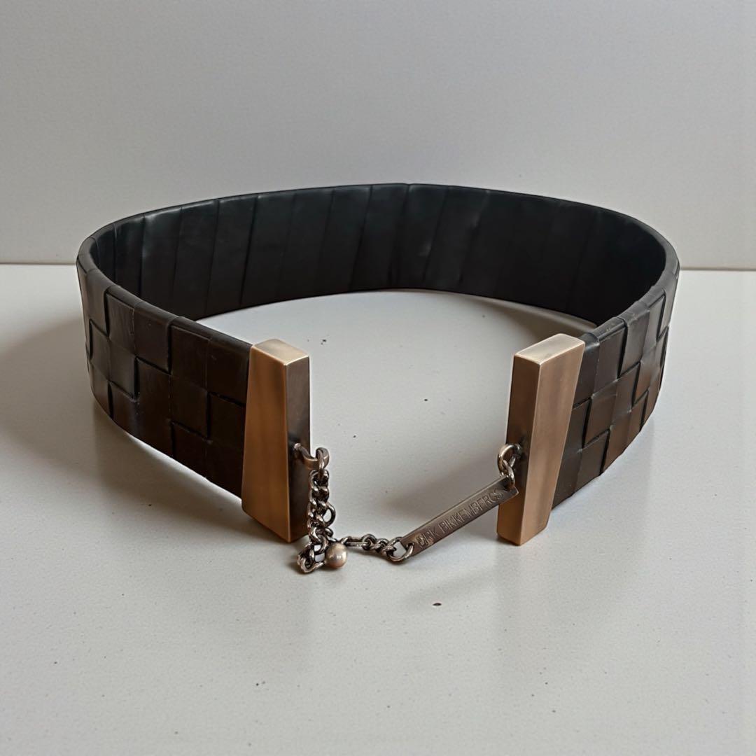 90s本人期archive【DIRK BIKKEMBERGS】レザー編み込ベルト - メルカリ