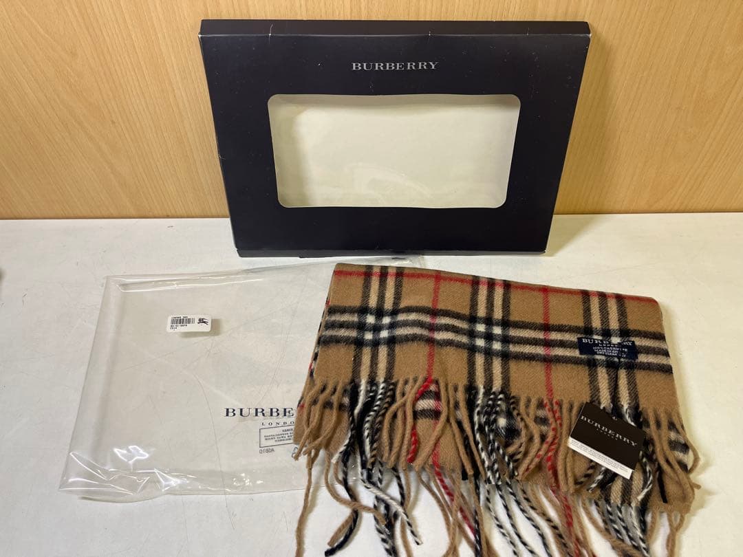 G609 未使用 タグ付き BURBERRY LONDON マフラー カシミア 楽天市場】高級 100% カシミヤ 90s イギリス製 バーバリー ノバ