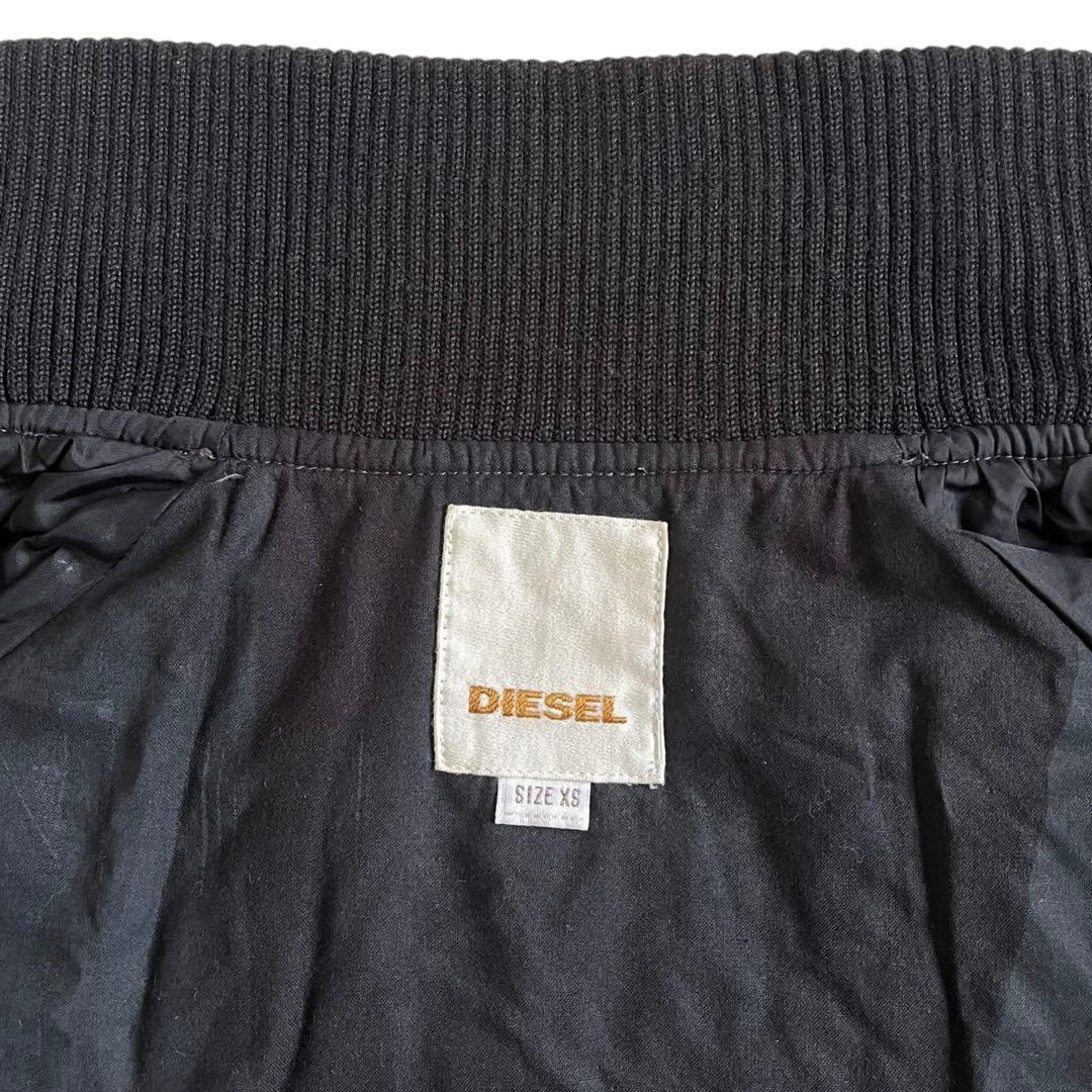 00s DIESEL Fur Docking Blouson Jacket