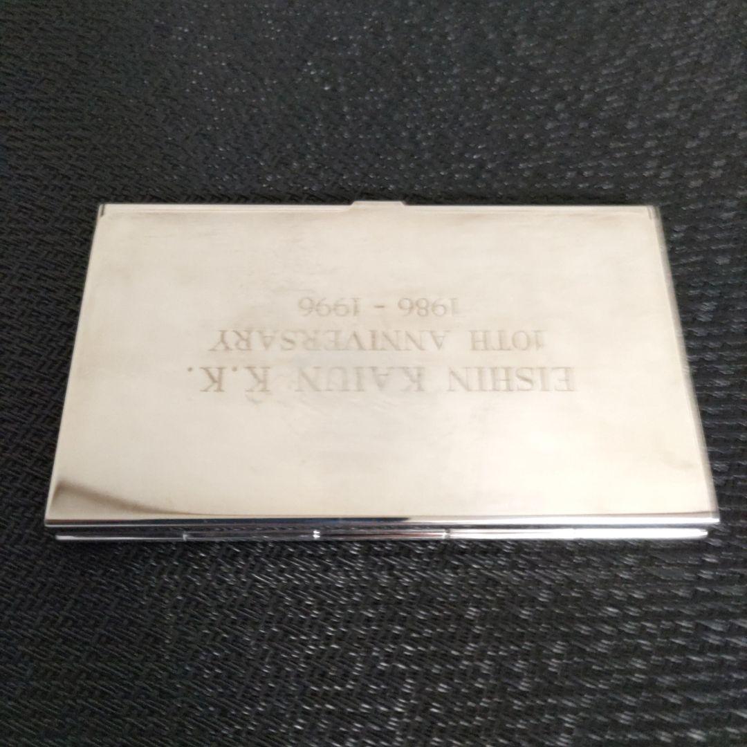 Tiffany&Co. ティファニー名刺入れ カードケース シルバープレート