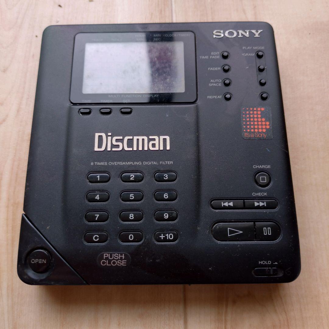 【ジャンク品】Sony Discman Vintage Sony Portable Discman Walkman CD Player Handheld D-132CK