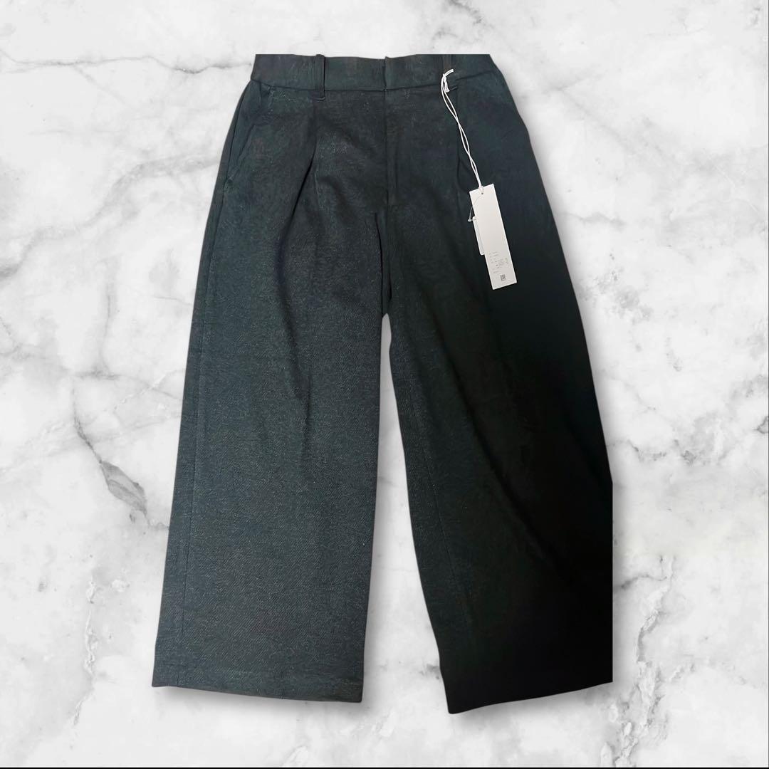 DOUBLE-FACED DEEP TUCK BAGGY SLACKS - メルカリ