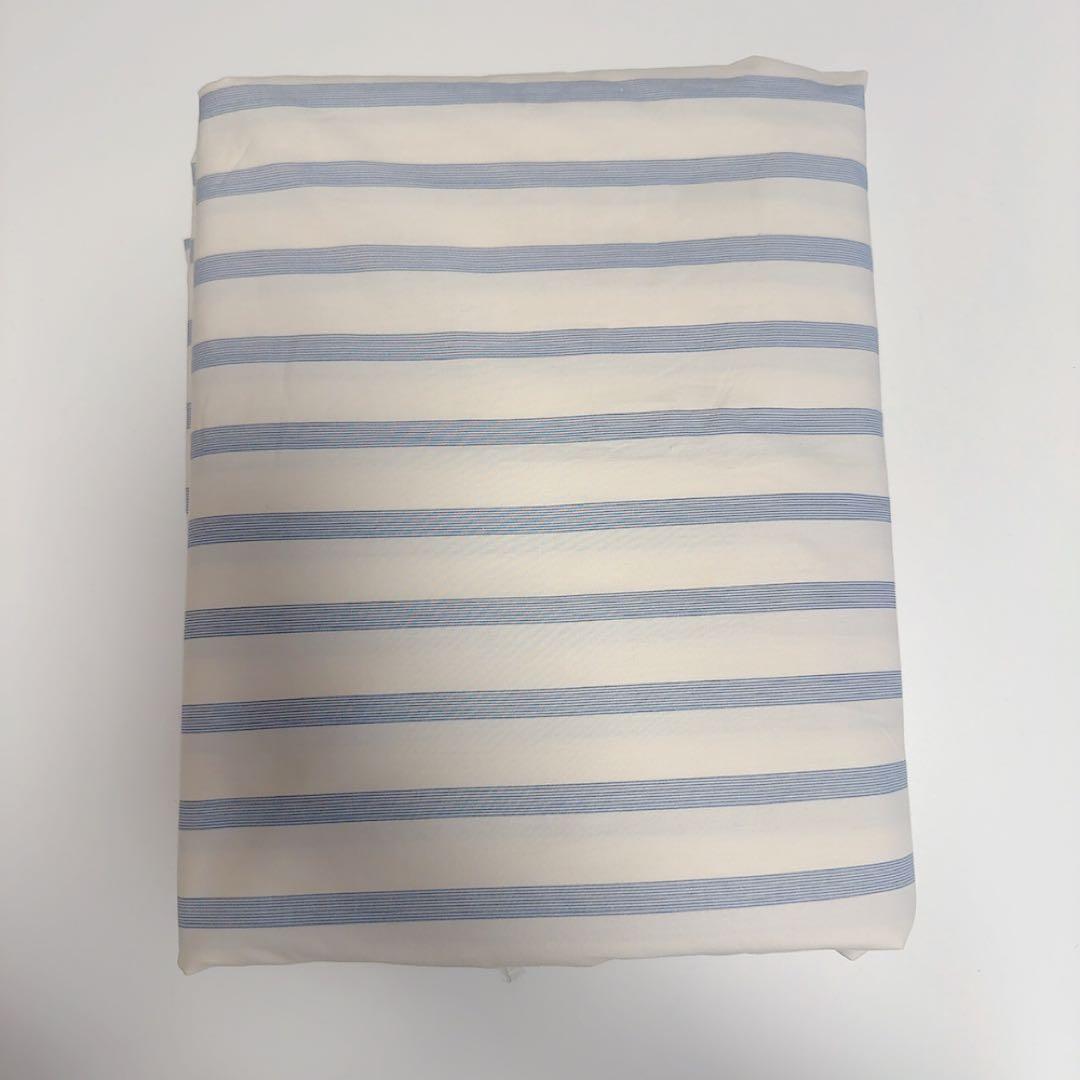 テクラTEKLA デュべカバー ダブル ニードルストライプ - メルカリ