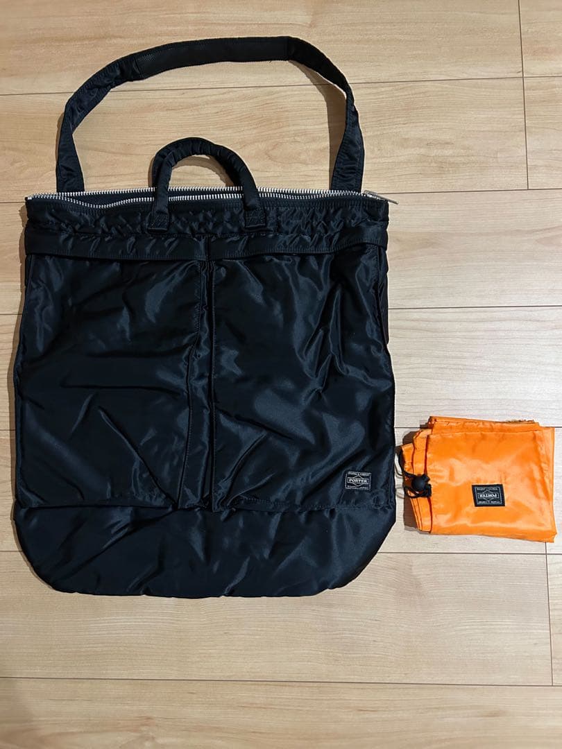 美品 ポーター タンカー ヘルメットバッグ 黒 TANKER(タンカー) 2WAY HELMETBAG | 吉田カバンホームページ | YOSHIDA