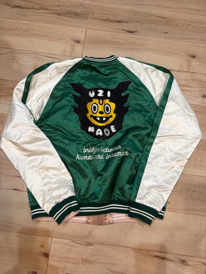 M*K様 HUMAN MADE スカジャン リバーシブルL 破格‼️ ラスト1点】HUMAN MADE リバーシブル スカジャン L (HUMAN MADE