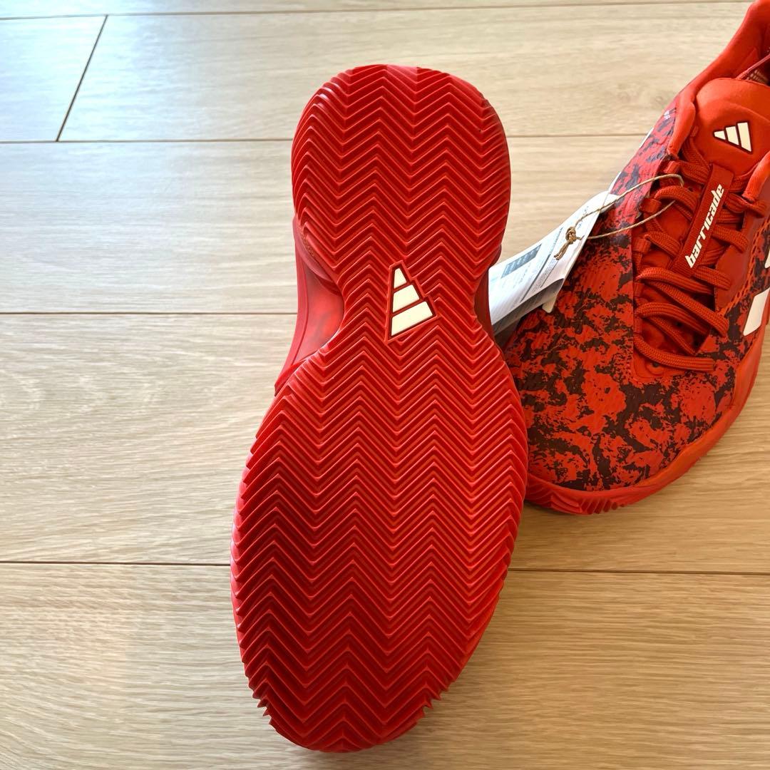 新品アディダス テニスシューズ バリケード 25.5cm