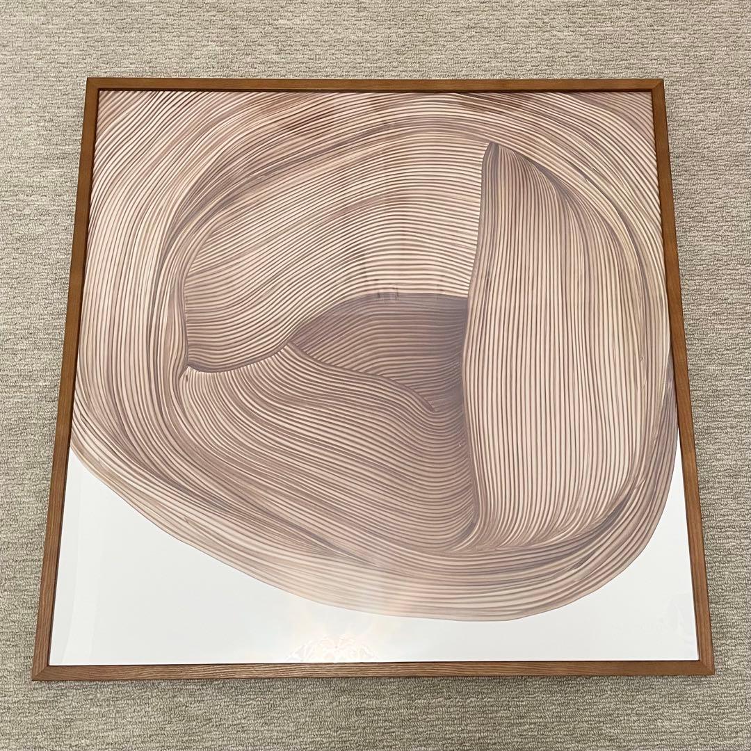 WRONGSHOP ロナンブルレック Drawing5 ポスターフレーム 額装 在庫なし】ロナンブルレック Drawing 5 (オークフレーム付き) - アート