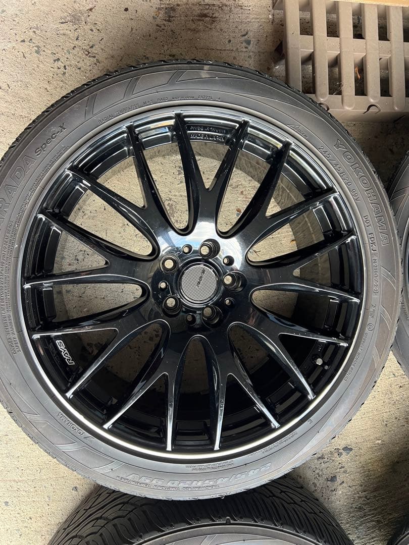 RAYS HOMURA 2×9 20インチ 8.5J +38 5H 114.3