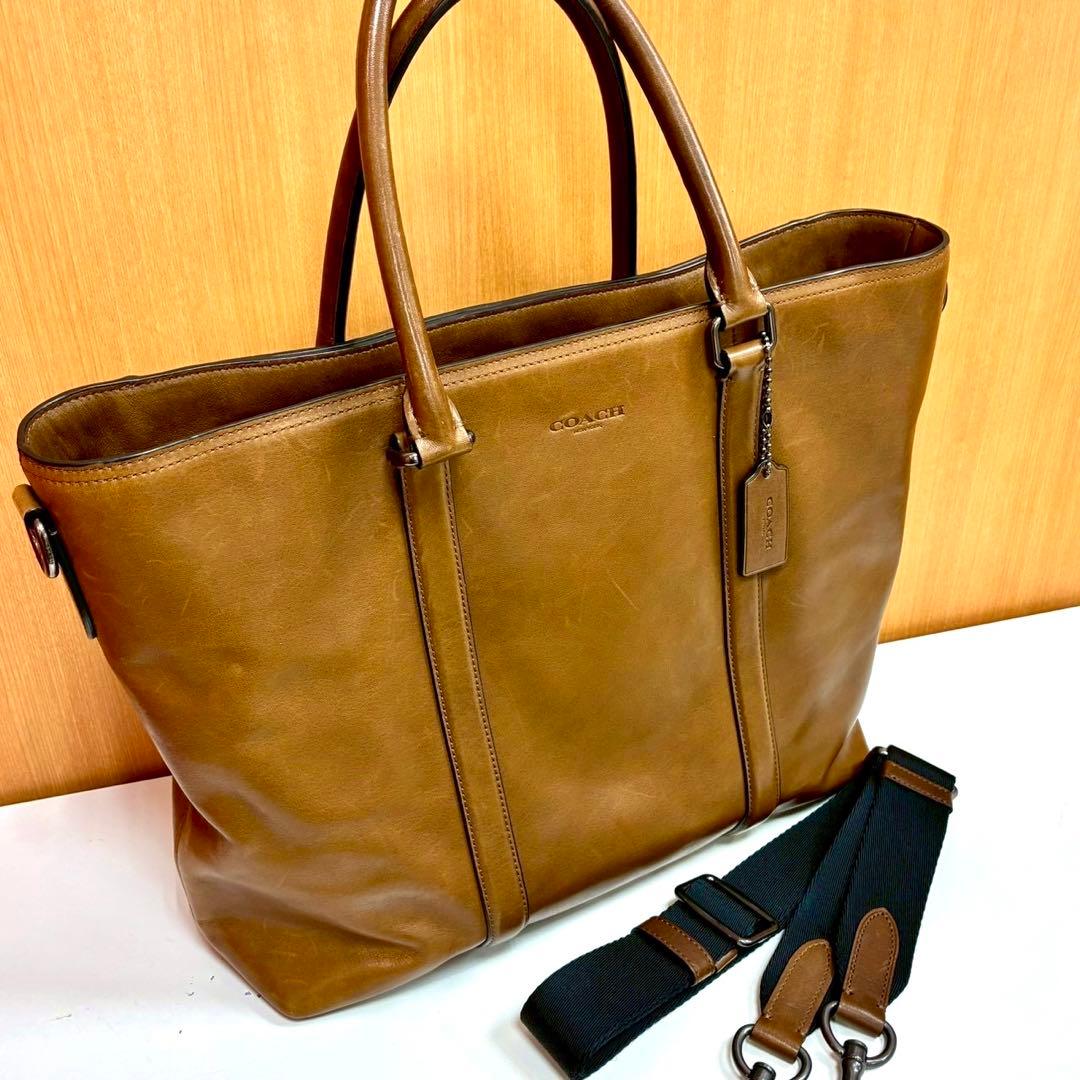 【最終値下】COACH コーチ メトロポリタン トート 2Way COACH（コーチ） トートバッグ メトロポリタン トート 32 メンズ
