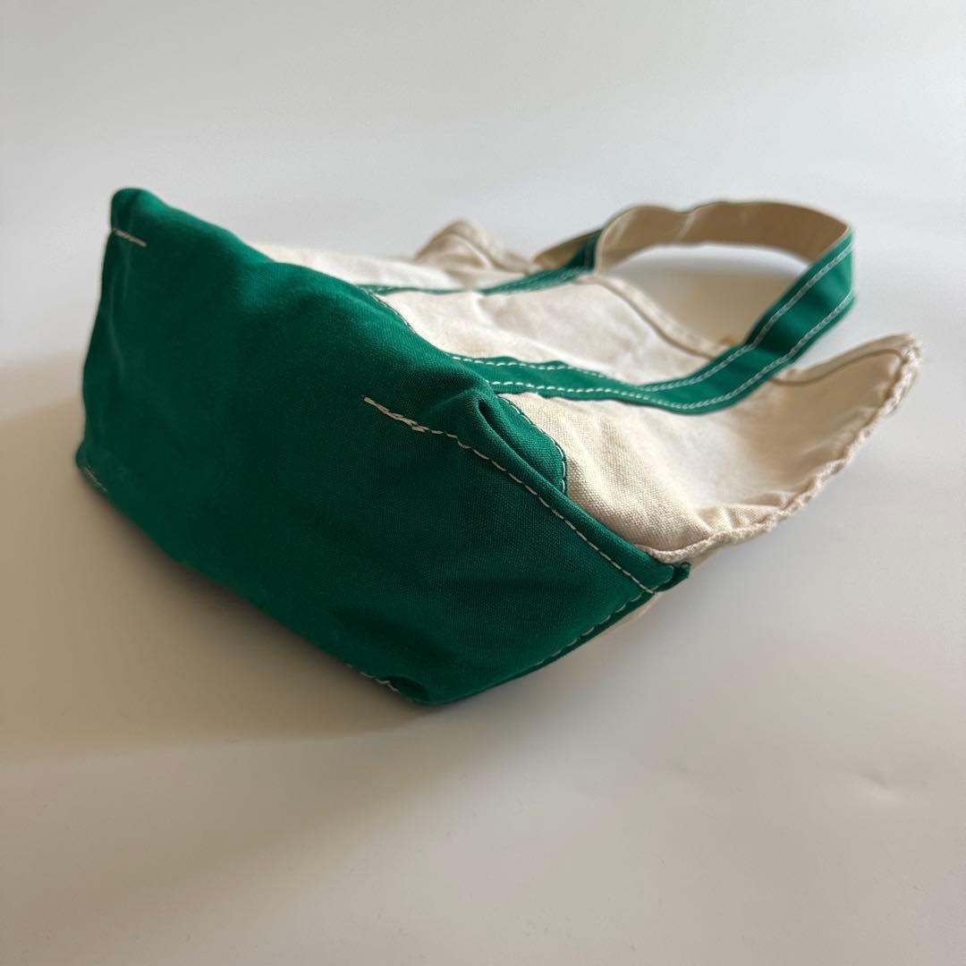 80s L.L.Bean トートスモールS スモール グリーン