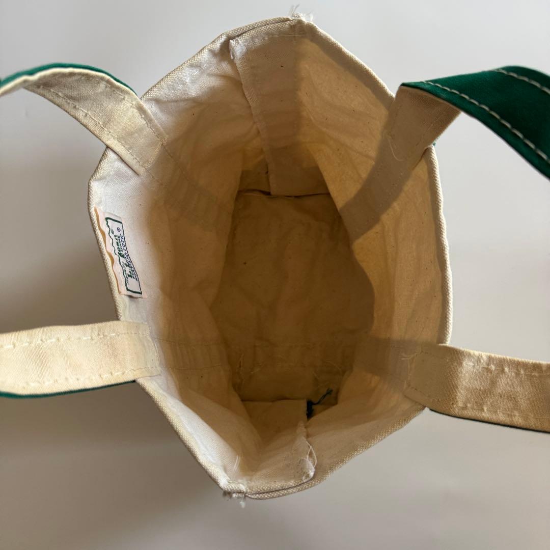 80s L.L.Bean トートスモールS スモール グリーン