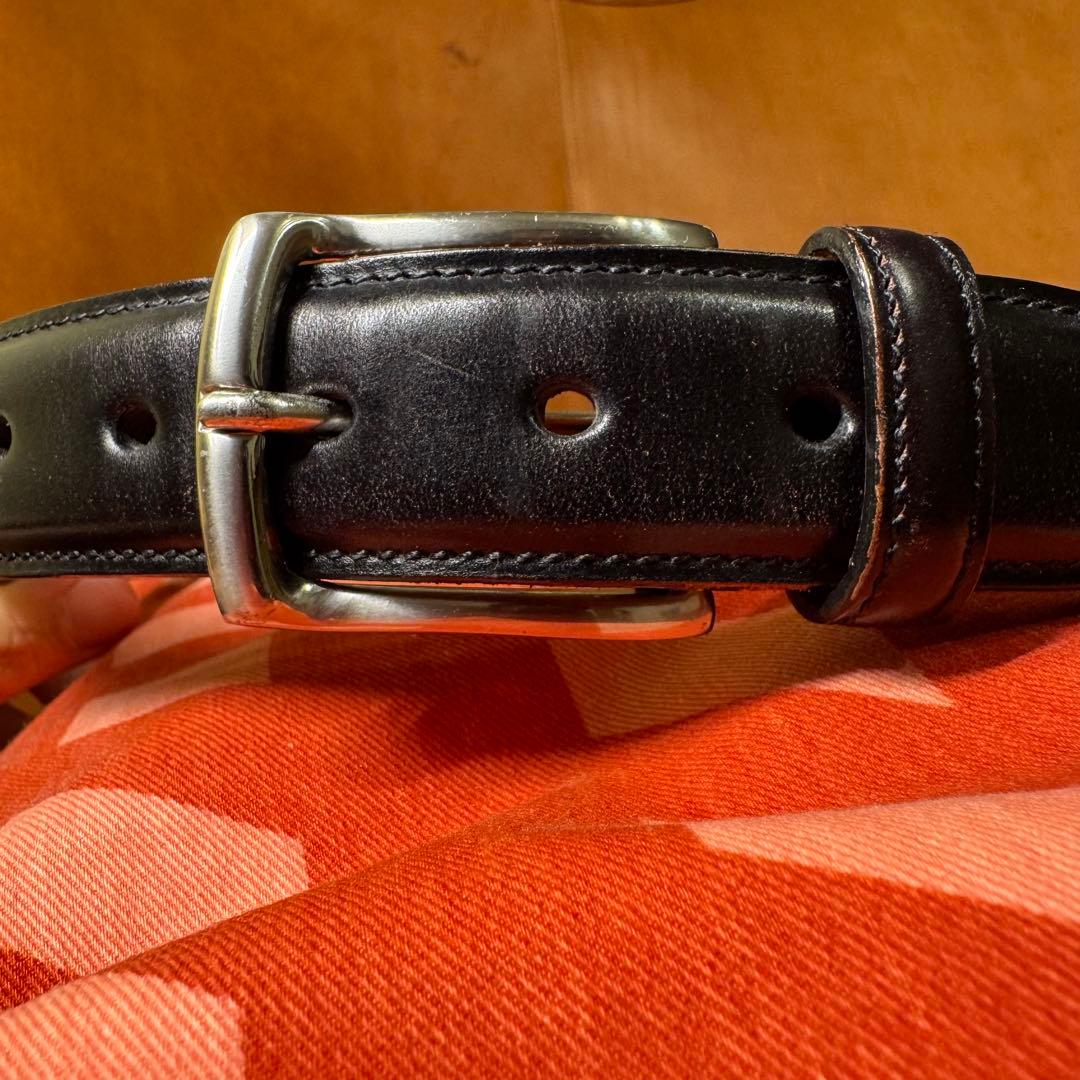 【最終値下げ】K.T.LEWISTON コードバンベルト 黒 ラコタハウス