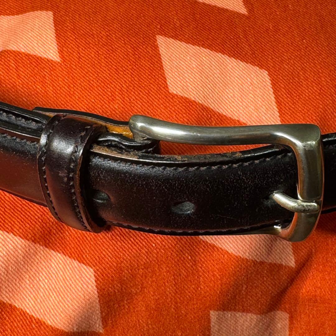 【最終値下げ】K.T.LEWISTON コードバンベルト 黒 ラコタハウス