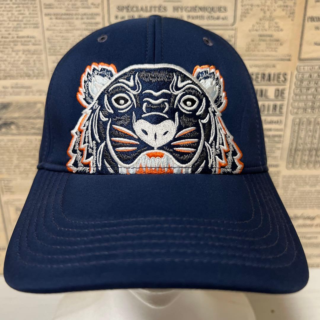 KENZO ケンゾー キャップ 刺繍 正規品 ネイビー タイガー - メルカリ