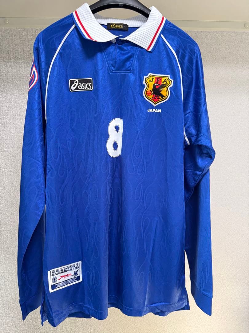 日本代表 中田英寿 1998W杯MF ユニフォーム 8 Lサイズ - メルカリ