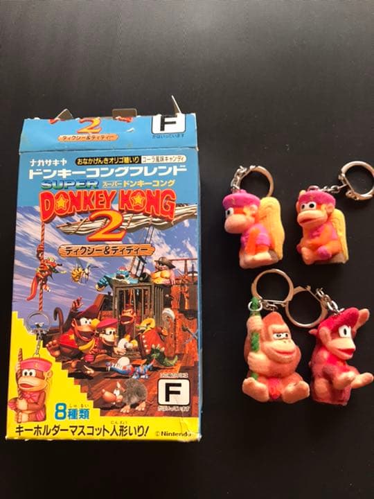 ナガサキヤ ドンキーコングフレンド 空箱 + フロッキー人形