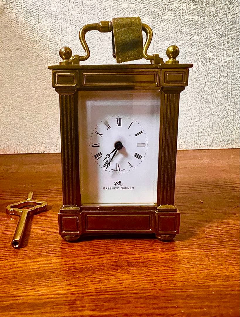 Matthew Norman クラシック置時計　ゴールド Modern Matthew Norman Swiss Carriage Clock - Etsy