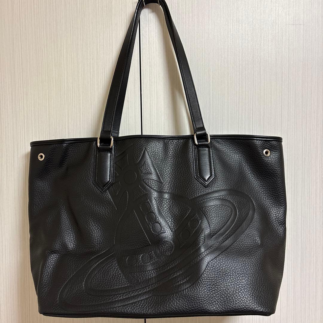 Vivienne Westwood ハミルトン トートバッグ ブラック 男女OK【未使用保管品】Vivienne Westwood ヴィヴィアン ハミルトン