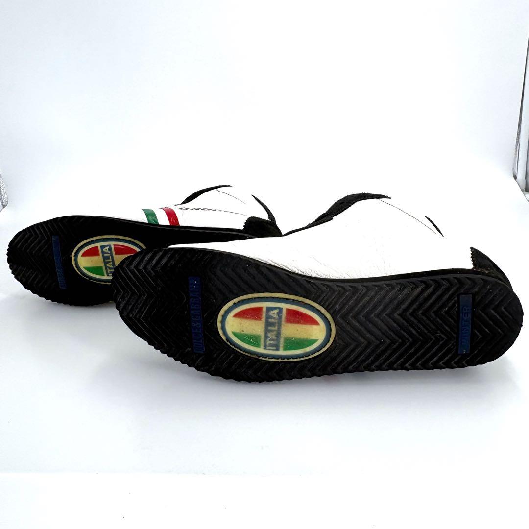 ドルチェ&ガッバーナ ハイカットスニーカー レザー シェリーライン