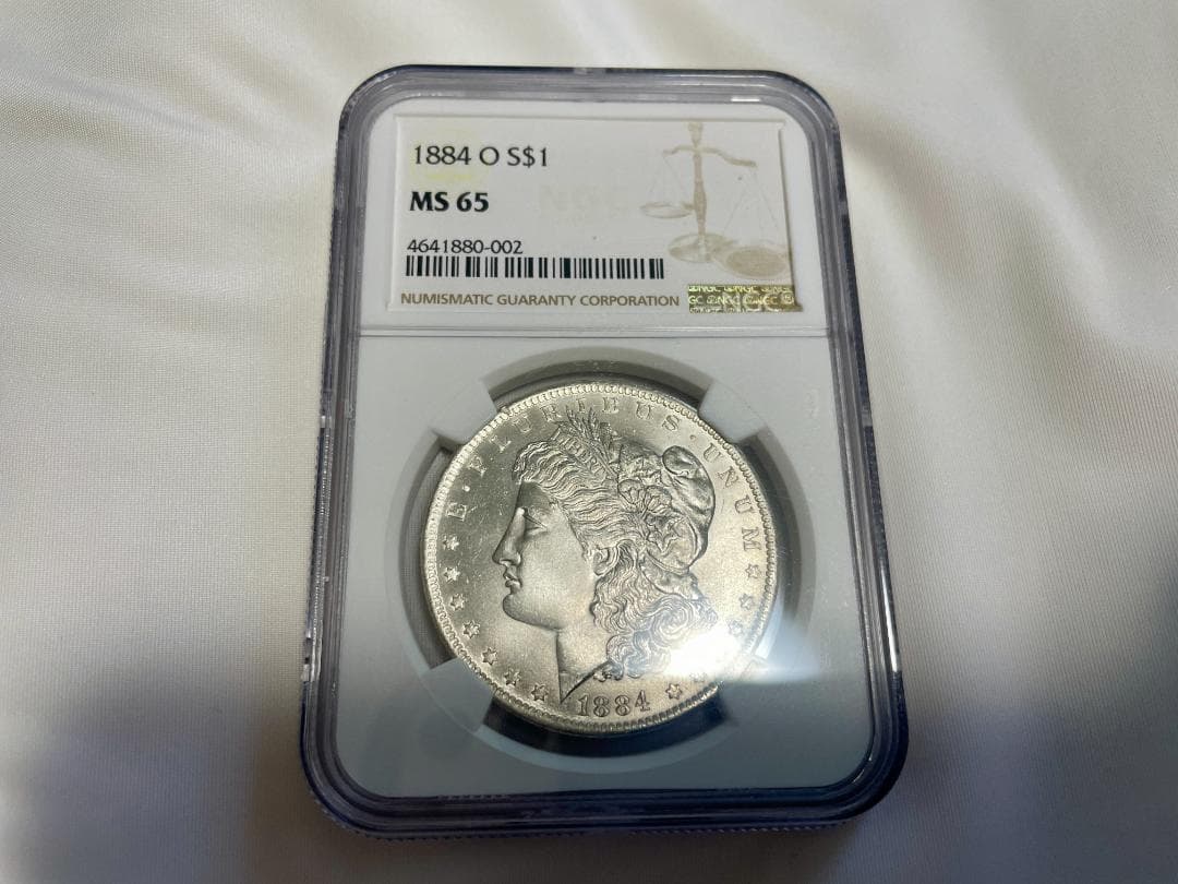 1884 1ドル 銀貨 アメリカ NGC MS65 モルガンダラー 068 1884-O アメリカ モルガンダラー銀貨1884-o PCGS MS61 $1 (Regular