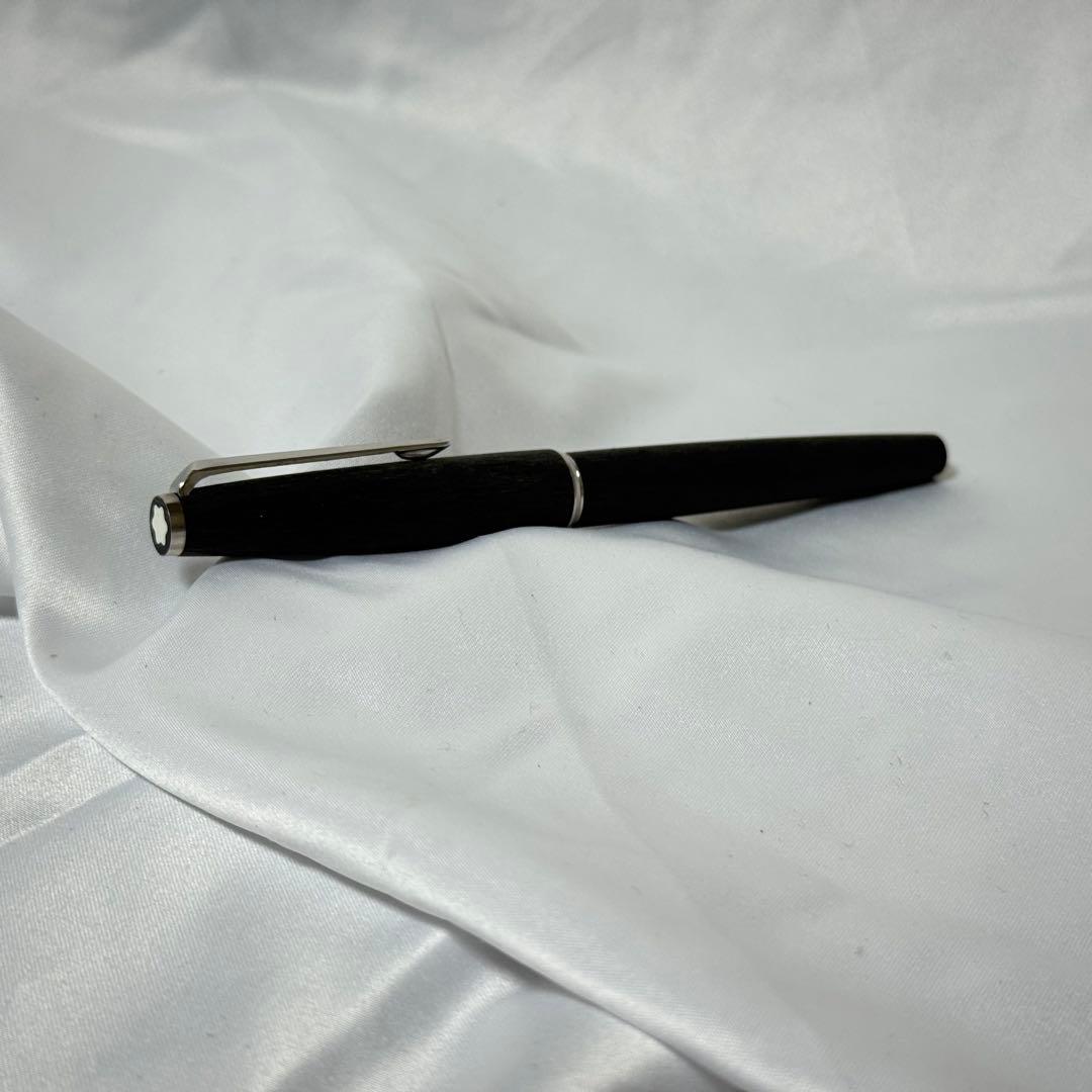 モンブラン 万年筆 木軸 585刻印 14K 未使用 本体のみ グレー - メルカリ