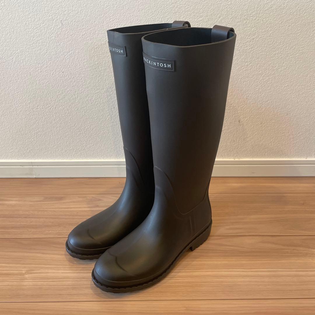 MACKINTOSH ブラウン レインブーツ 長靴 Mackintosh（マッキントッシュ）の「WISTON RAIN BOOTS TALL（レイン