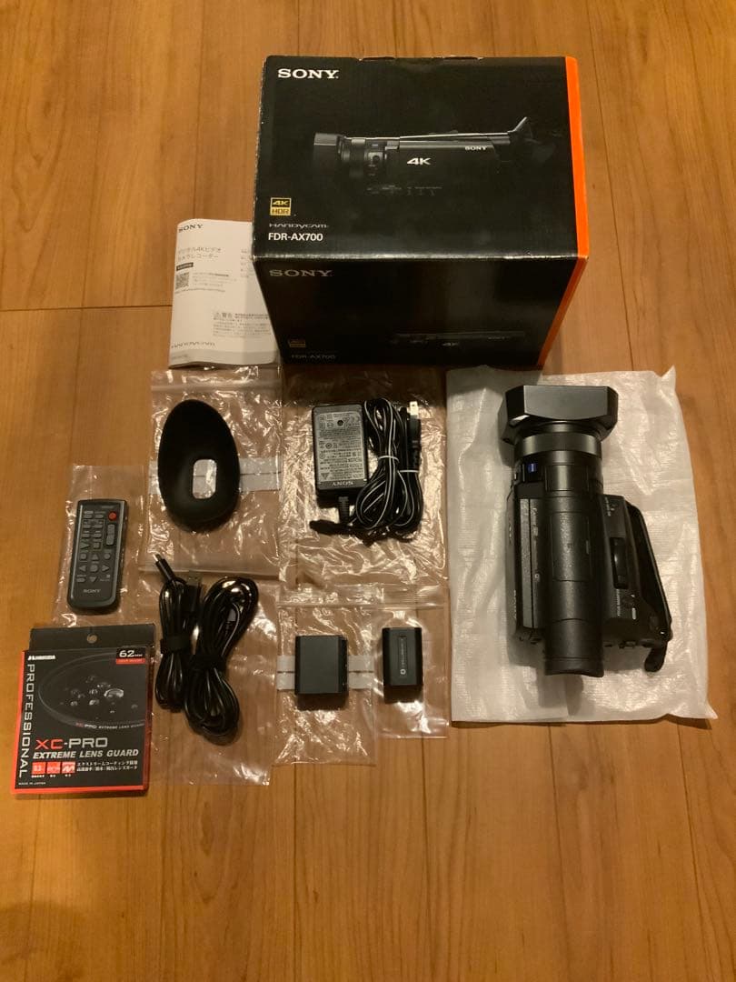 ビデオカメラ hidajiSONY FDR-AX700 4K Amazon | SONY(ソニー) 4K ビデオカメラ Handycam FDR-AX700 ブラック