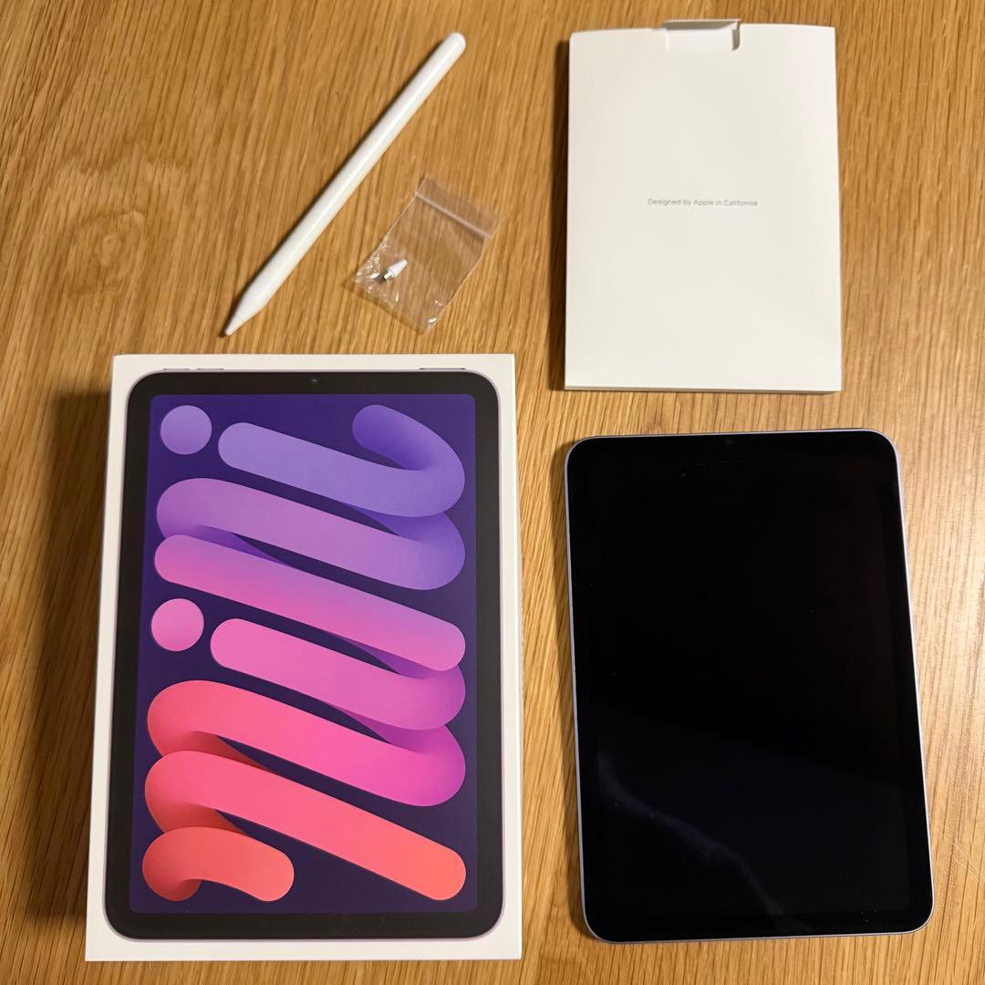 ペン付き　iPad mini 第6世代 64GB Wi-Fi パープル　90% iPad mini 6 Wi-Fi 64GB - パープル [整備済製品] - Apple（日本）
