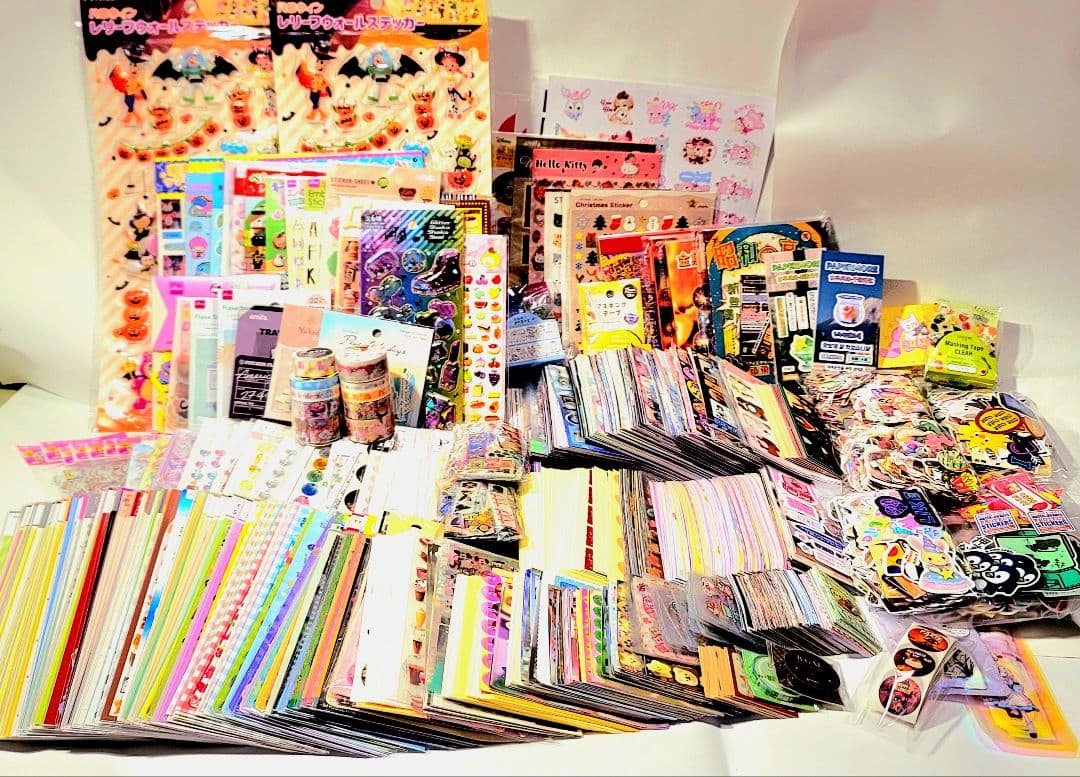 大量！！シールまとめ売り シートシール25枚まとめ売り 大量 断捨離 - メルカリ