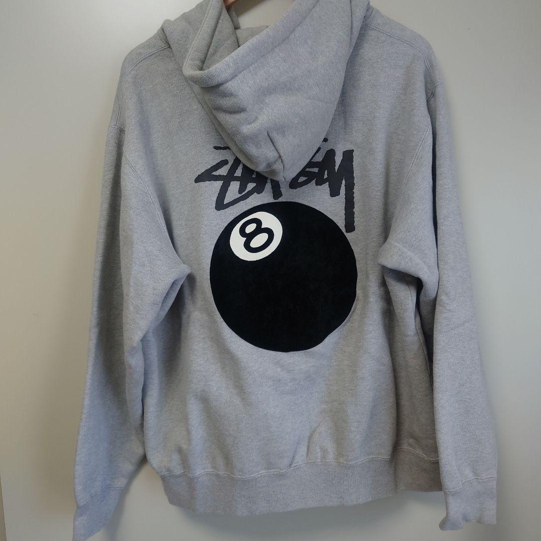 希少】ステューシー エイトボール パーカー Lサイズ 90年代