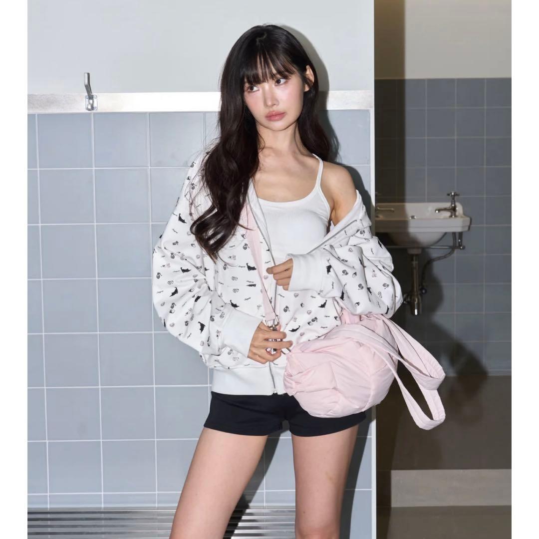 バレエ silentand meow me sport bag -pink-