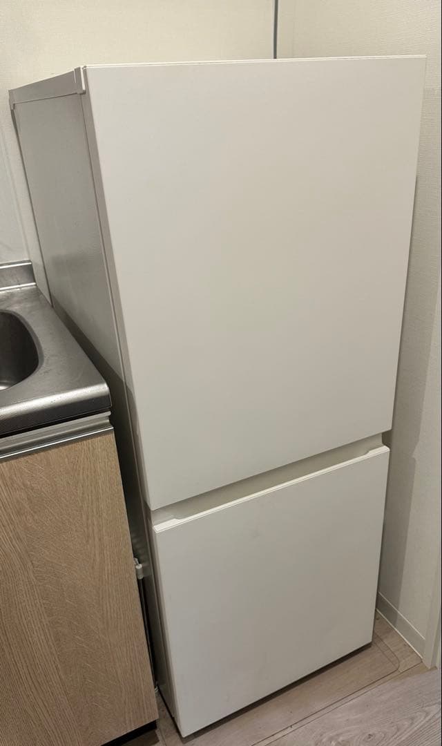 か様　週末まで出品Panasonic冷蔵庫NR-B16C2-W 2023年製 パナソニック Panasonic 冷蔵庫 2ドア 156L 右開き 幅49.7cm マット