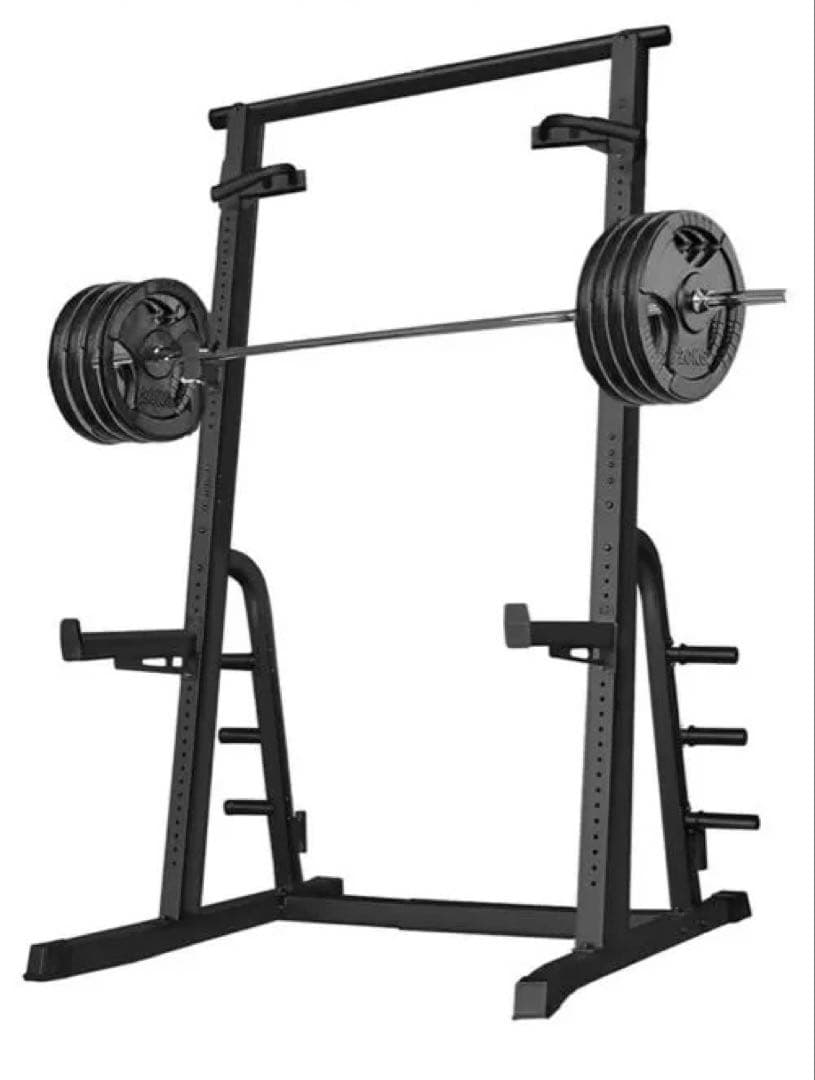 BARWING ハーフラック パワーラック バーベルラック サイズ調整可能 楽天市場】ハーフラック パワーラック セフティーバー搭載 バーベル