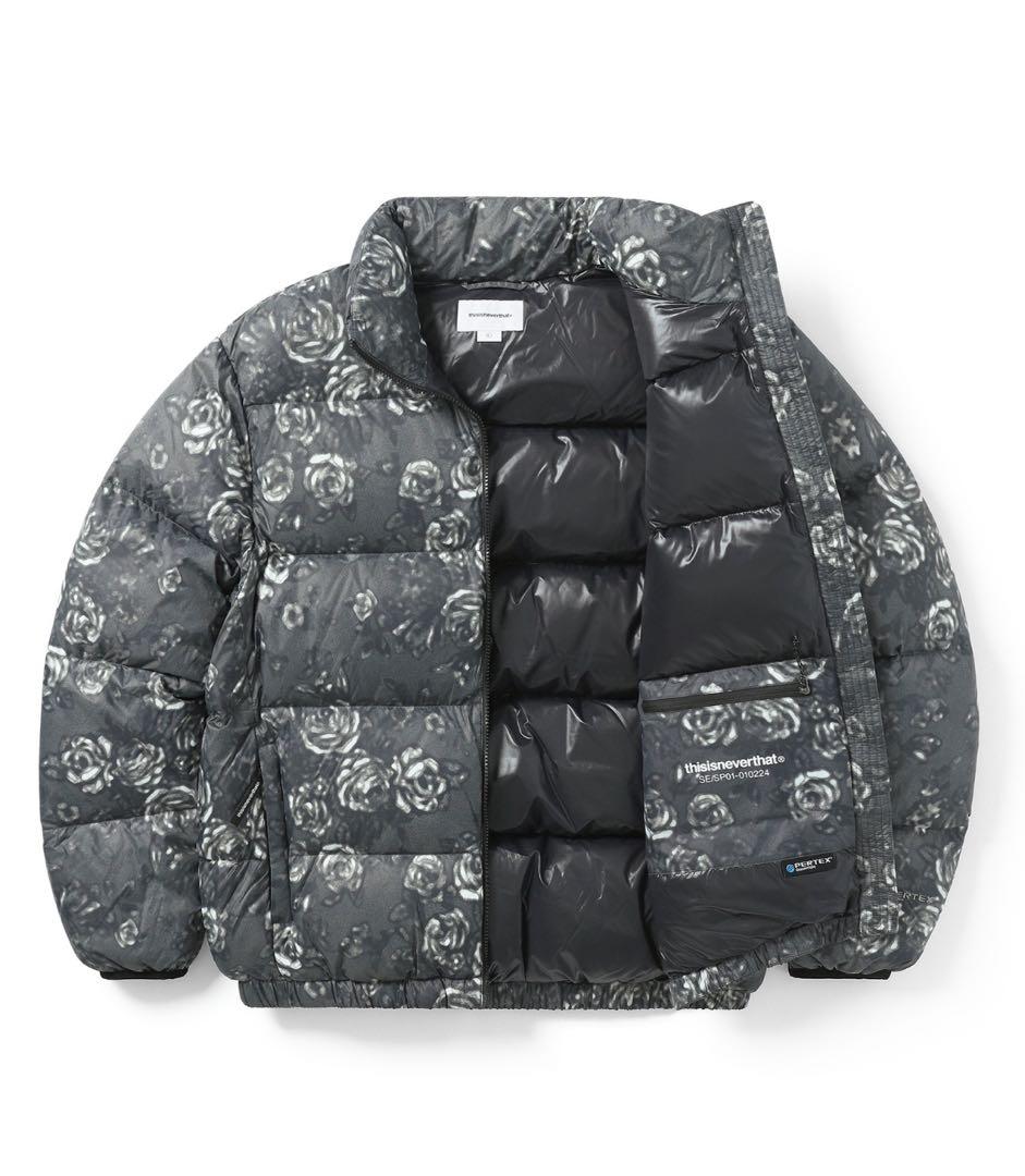 thisisneverthat ダウン 花柄 PERTEX - メルカリ